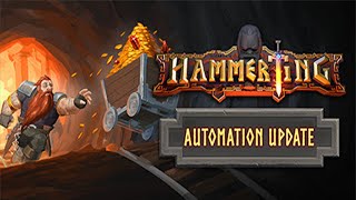 トロッコによる自動輸送が始まる！ S3 4【Hammerting  Automation Update 実況】 [upl. by Ainesy]