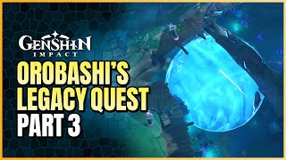 Orobashis Legacy Part 3  Water Barrier In Jakotsu Mine Guide [upl. by Rhona]