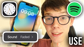 How To Use Spotify Music As Alarm On iPhone  Full Guide [upl. by Janna]