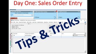 Epicor Solar Eclipse Sales Order Entry Quick Tips [upl. by Letrice33]