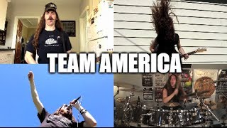 Team America song oneman full band cover [upl. by Mavilia846]