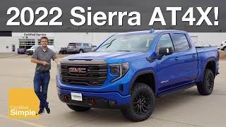 2023 GMC Sierra 1500 AT4X  The Ultimate Off Road Truck [upl. by Amikay33]