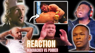 Live Reaction  Islam Makhachev VS Dustin Poirier UFC 302 [upl. by Nnalyrehs]