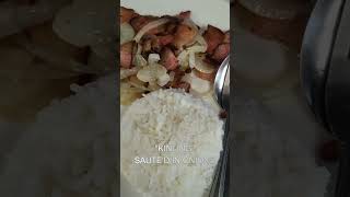 CORDILLERA STYLE RICE TOPPINGS 🍚🥘🍴🥛🥤😋 KINIING RICE  SHORTS [upl. by Aver]