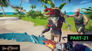 SEA OF THIEVES  WE SOLVED THE MYSTERY amp FOUND HIDDEN TREASURE21 [upl. by Nettirb]