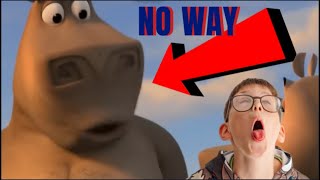 MOTO MOTO IS CHUNKY  madagascar 2 reaction [upl. by Blen]