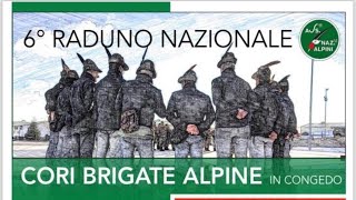 6º RADUNO NAZIONALE CORI BRIGATE ALPINE [upl. by Maharg]