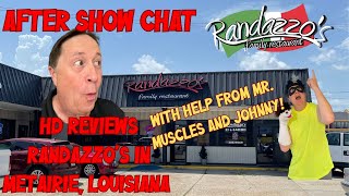 HD from After Show Chat reviews  Randazzos Family Restaurant in Metairie Louisiana [upl. by Inej]