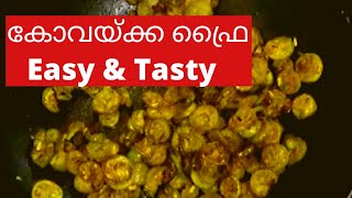 Kovakka Fry  Kovakka Fry Kerala Style in Malayalam  Kovakkai Fry  Kerala Recipes [upl. by Heigho]