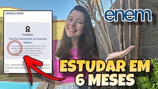 COMO ESTUDAR PARA O ENEM 2024 EM 6 MESES l Estratégia de Estudo de 6 meses para o Enem [upl. by Roldan]