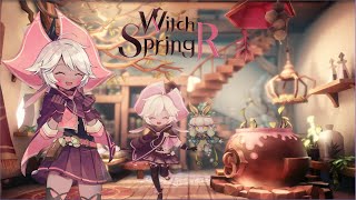 WitchSpring R Demo Gameplay  3D Adventure Turnbased RPG Eng  Cute Witch Steam Next Fest 2023 [upl. by Nnyre]