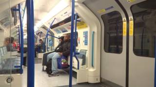 Journey on The Victoria Line 2009 Stock 14014 Walthamstow Central [upl. by Lukin]