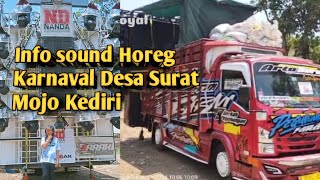 Info Karnaval Desa Surat Mojo Kabupaten Kediri Nanda Audio [upl. by Droffig462]