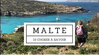 10 choses à savoir sur MALTE [upl. by Enyallij]