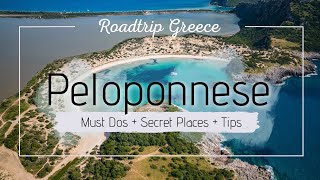 GREECE PELOPONNESE ROADTRIP  Top Secrets Mani Elafonisos Kythira Voidokilia Monemvasia Nafplio [upl. by Assed]