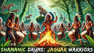 Shamanic Drums For Energetic Breathwork amp Movement to Raise Your Vibration Aztec Jaguar Warriors [upl. by Tedmann92]