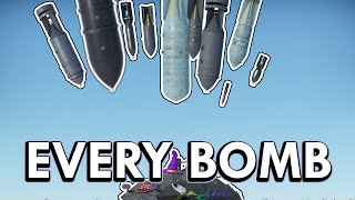 Using Every Bomb Size In War Thunder [upl. by Jacobsohn]