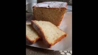 Plumcake allo yogurt soffice e profumato  Yogurt plumcake recipe [upl. by Eniamirt]