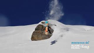 Monterosa Ski  Freeride Paradise [upl. by Isnam198]