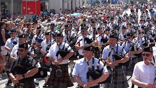 Basel Tattoo Parade 2024 [upl. by Niveg]