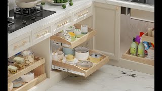 How to install 2 Tier Pull Out Cabinet Organizer [upl. by Jaimie]