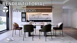 LEARN WITH ME Twinmotion 20232  Lumen Realtime Rendering Tutorial  Interior scene 2 twinmotion​ [upl. by Sharma726]