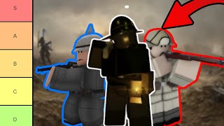 Ranking Roblox WW1 GAMES Pt1 [upl. by Evaleen30]