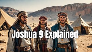 Joshua Chapter 9 Explained The Gibeonites Shocking Deception [upl. by Alliuqat806]