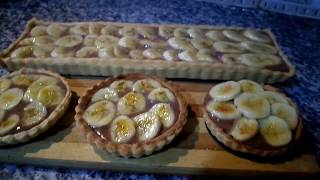 Tarte à la banane ترتة بالموز [upl. by Orapma]