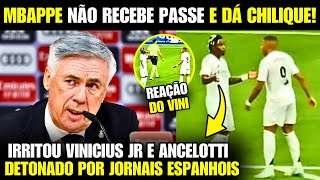 🚨 EITA Olha A REAÇÃO DO VINI JR aos CHILIQUES DO MBAPPE ONTEM [upl. by Ainivad]