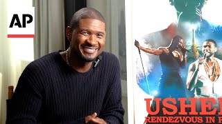 Usher talks concert film Rendezvous in Paris and Michael Jackson debate [upl. by Dazraf]