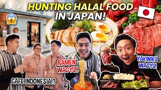 JEROME YUSUKE HUNTING MAKANAN HALAL DI TOKYO JEPANG YAKINIKU RAMEN WAGYU KOPI INDONESIA [upl. by Yenalem]