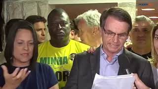 1º discurso formal de Jair Bolsonaro PSL após ser eleito o 38º presidente da República [upl. by Menides526]