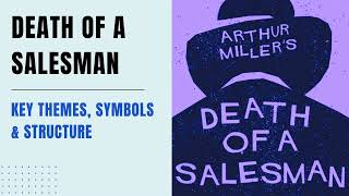 Death of a Salesman 🎭  Key Themes Symbols amp Structure [upl. by Inama142]