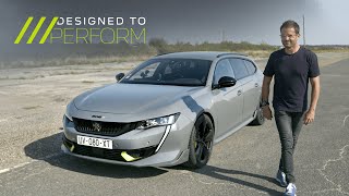 Peugeot 508 PSE 2022  FULL VISUAL REVIEW exterior interior POV drive day amp night [upl. by Avram]