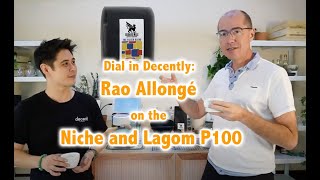 Dial in Decently Light roast Rao Allongés on the Niche  Lagom P100 with Square Miles Filter Blend [upl. by Macdonell521]