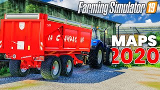 Top 5 BEST 2020 Maps for Farming Simulator 19 [upl. by Enyrb]