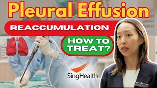 What can be done when there is Pleural Effusion Reaccumulation  DOCTORS ADVICE [upl. by Nahtonoj]