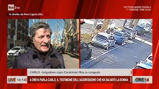 Aggressione di Novi Ligure parla il testimone che ha salvato la donna  Ore 14 del 13032024 [upl. by Riesman451]