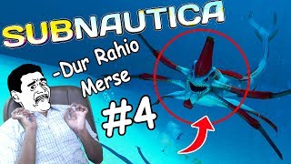 Meeting Scary Aliens in Subnautica Part 4 Reaper amp SandShark [upl. by Miranda]