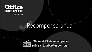 Office Depot Pro Recompensa Anual [upl. by Samson]