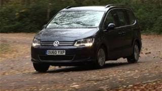 Volkswagen Sharan video review 90sec verdict [upl. by Lek]