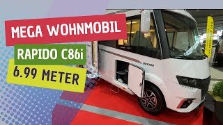 GENIALES WOHNMOBIL  VIEL PLATZ  RAPIDO C86i [upl. by Louanne]