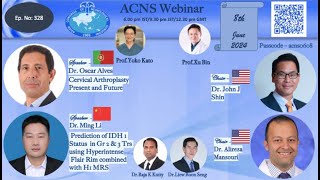 ACNS Webinar  June 8  Cervical Arthroplasty amp Detecting IDH1 Mutation using MRI amp MRS [upl. by Acinonrev]