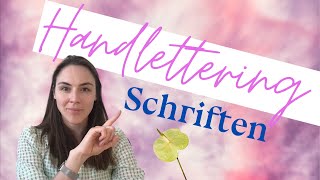 Handlettering Schriften Die Besten finden amp aussuchen [upl. by Karee580]