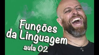 Funções da Linguagem  Metalinguagem Fática e Poética Prof Noslen [upl. by Eugilegna]