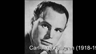 CARL AXEL HALLGREN  Madrigal 1946 [upl. by Ahsi]