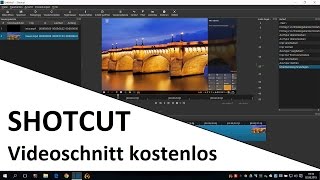 Videos kostenlos schneiden mit SHOTCUT  Programm Einführung deutsch [upl. by Denny]