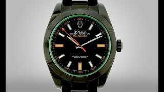 PVD COATING A ROLEX IS IT WORTH IT [upl. by Olumor]