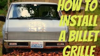 How To Install A Billet Grille [upl. by Halludba]